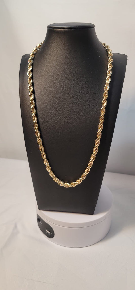 GOLDEN ROPE CHAIN 20.8"